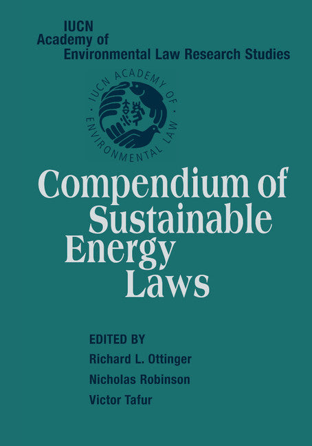 Compendium of Sustainable Energy Laws (Paperback / softback) 9781107407886