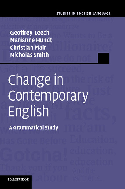 Change in Contemporary English; A Grammatical Study (Paperback / softback) 9781107410466