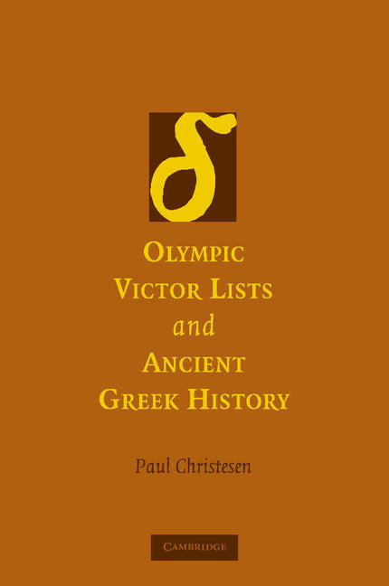 Olympic Victor Lists and Ancient Greek History (Paperback / softback) 9781107410695