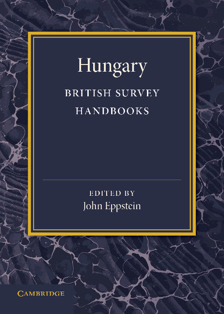 Hungary (Paperback / softback) 9781107426122