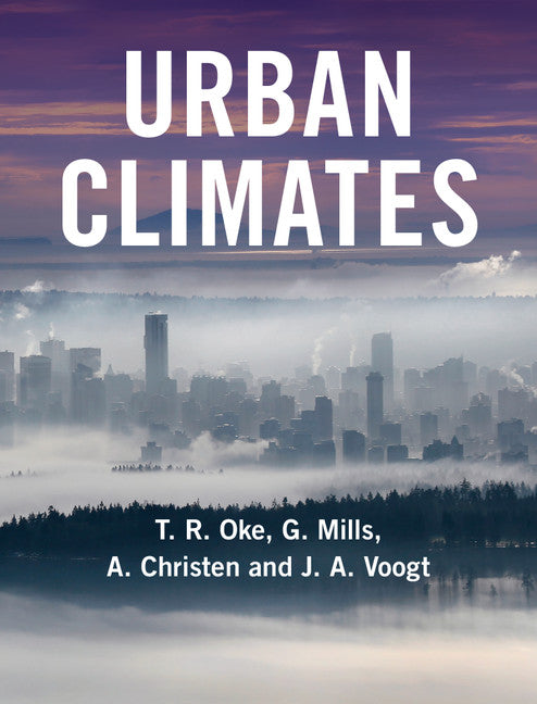 Urban Climates (Paperback / softback) 9781107429536