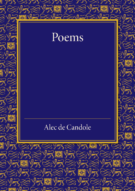 Poems (Paperback / softback) 9781107432949