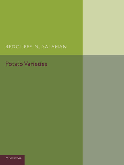 Potato Varieties (Paperback / softback) 9781107433090