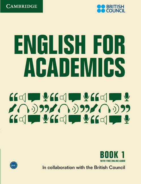 English for Academics 1 Book with Online Audio (Multiple-component retail product) 9781107434769