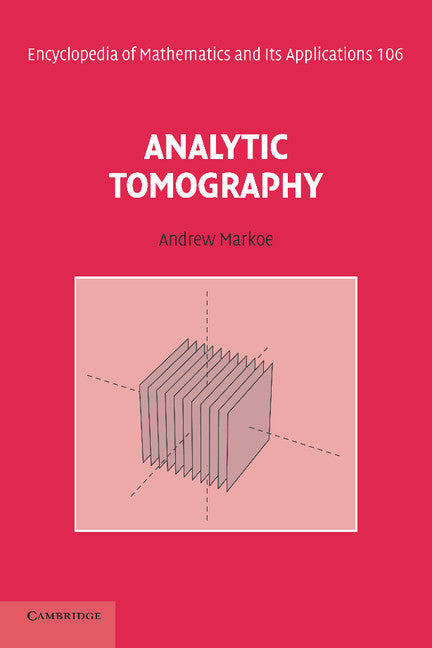 Analytic Tomography (Paperback / softback) 9781107438620