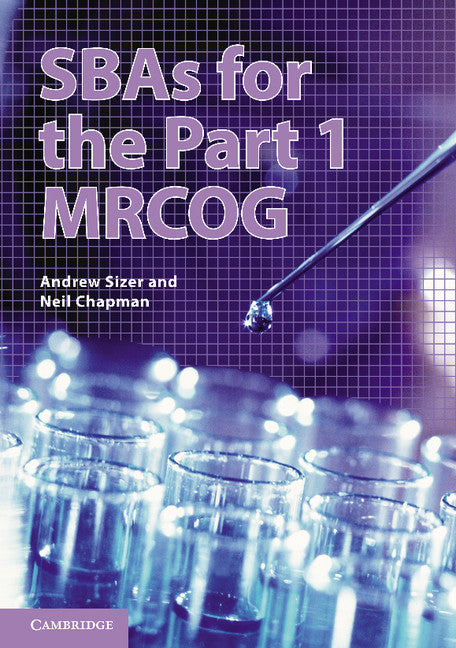 SBAs for the Part 1 MRCOG (Paperback / softback) 9781107438941