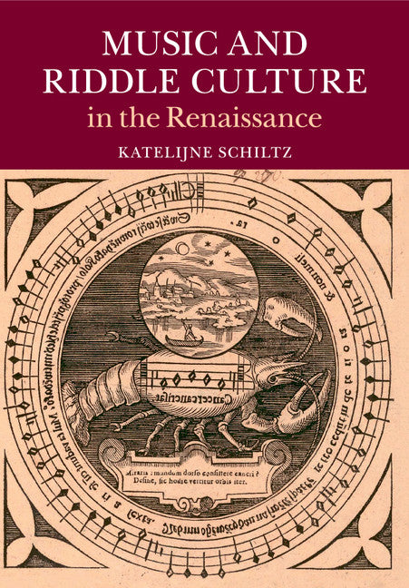 Music and Riddle Culture in the Renaissance (Paperback / softback) 9781107442849
