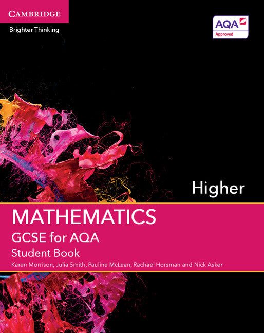 GCSE Mathematics for AQA Higher Student Book (Paperback / softback) 9781107448032