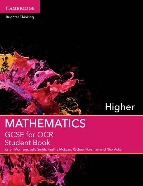 GCSE Mathematics for OCR Higher Student Book (Paperback / softback) 9781107448056