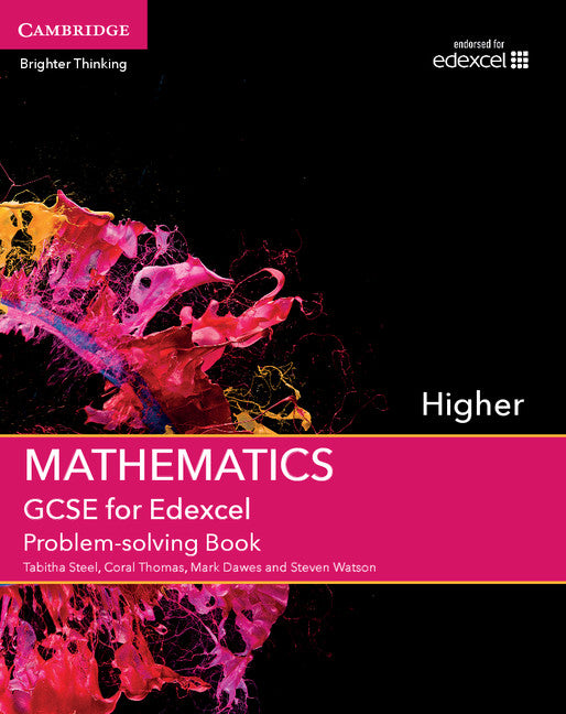 GCSE Mathematics for Edexcel Higher Problem-solving Book (Paperback / softback) 9781107450059