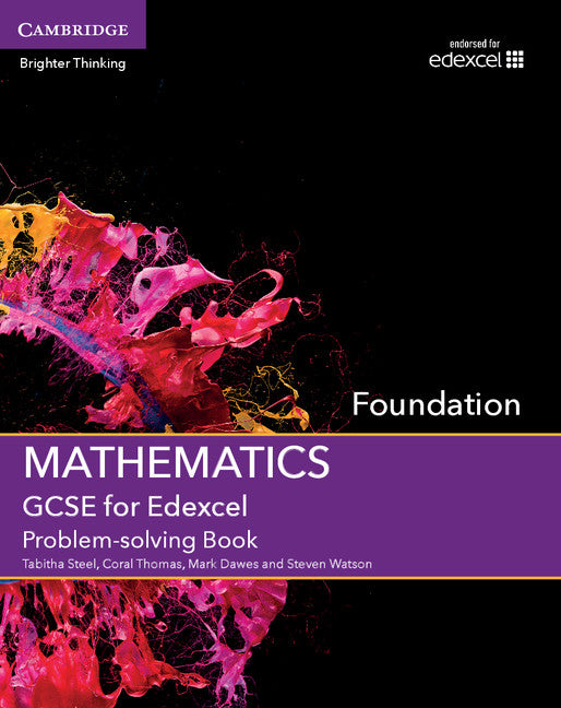 GCSE Mathematics for Edexcel Foundation Problem-solving Book (Paperback / softback) 9781107450066