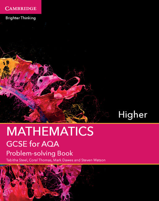 GCSE Mathematics for AQA Higher Problem-solving Book (Paperback / softback) 9781107450073