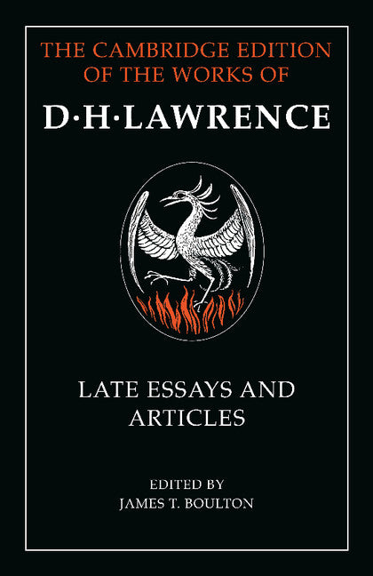 D. H. Lawrence: Late Essays and Articles (Paperback / softback) 9781107461833