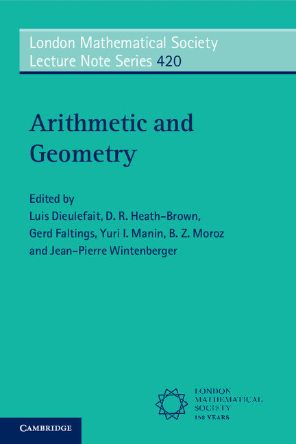 Arithmetic and Geometry (Paperback / softback) 9781107462540