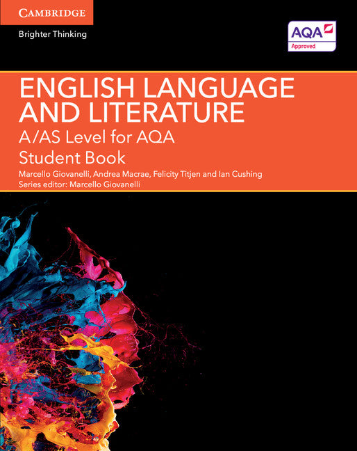 A/AS Level English Language and Literature for AQA Student Book (Paperback / softback) 9781107465664