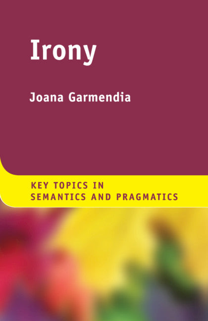 Irony (Paperback / softback) 9781107465916