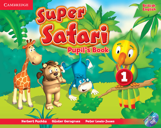 Super Safari Level 1 Pupil's Book with DVD-ROM (Multiple-component retail product, part(s) enclosed) 9781107476677