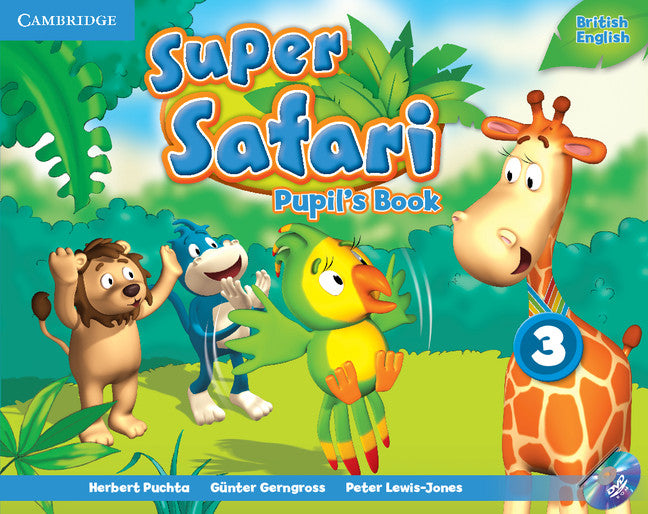 Super Safari Level 3 Pupil's Book with DVD-ROM (Multiple-component retail product, part(s) enclosed) 9781107477070