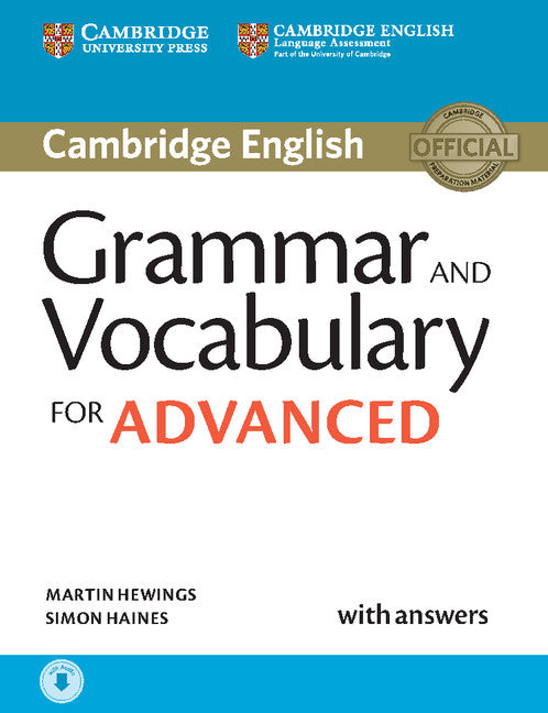 Grammar and Vocabulary for Advanced Book with Answers and Audio; Self-Study Grammar Reference and Practice (Multiple-component retail product) 9781107481114