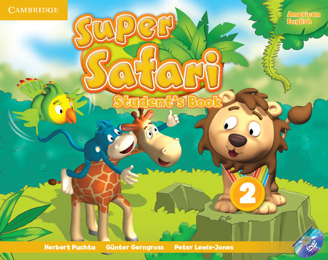 Super Safari American English Level 2 Student's Book with DVD-ROM (Multiple-component retail product, part(s) enclosed) 9781107481909
