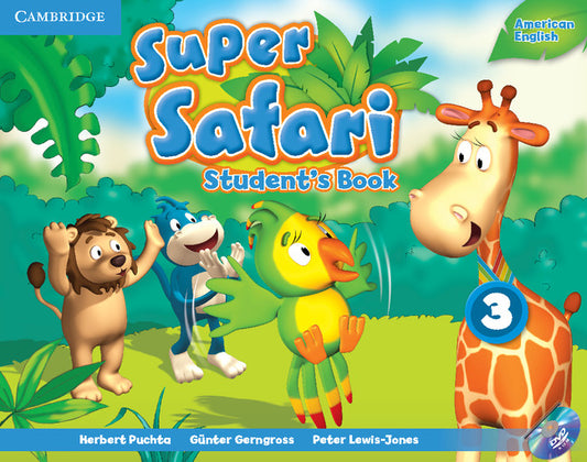 Super Safari American English Level 3 Student's Book with DVD-ROM (Multiple-component retail product, part(s) enclosed) 9781107482173