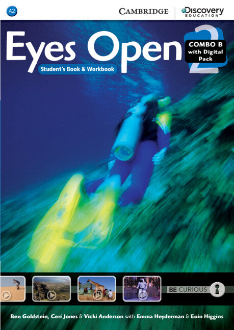 Eyes Open Level 2 Combo B with Online Workbook and Online Practice (Multiple-component retail product) 9781107488205