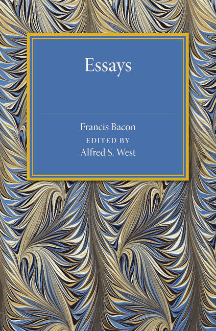 Bacon's Essays (Paperback / softback) 9781107492349