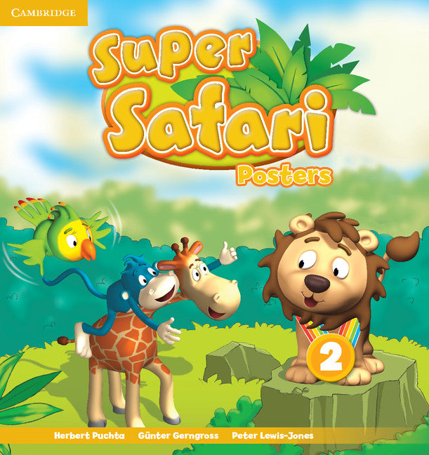 Super Safari Level 2 Posters (10) (Poster) 9781107496620