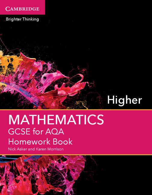 GCSE Mathematics for AQA Higher Homework Book (Paperback / softback) 9781107496866