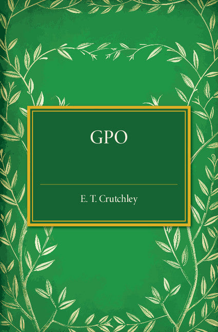 GPO (Paperback / softback) 9781107511644