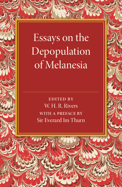 Essays on the Depopulation of Melanesia (Paperback / softback) 9781107511903