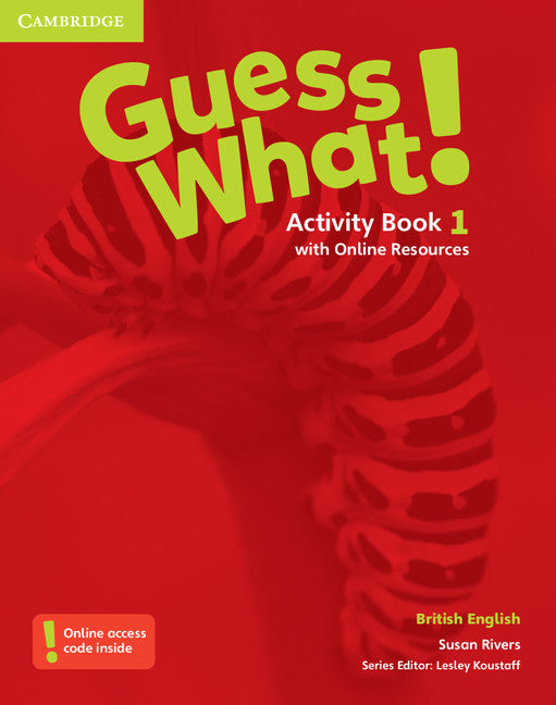Guess What! Level 1 Activity Book with Online Resources British English (Multiple-component retail product) 9781107526952