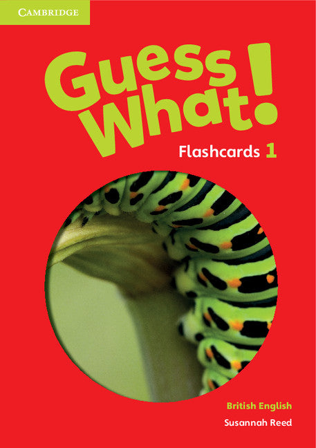 Guess What! Level 1 Flashcards (pack of 95) British English (Cards) 9781107526976