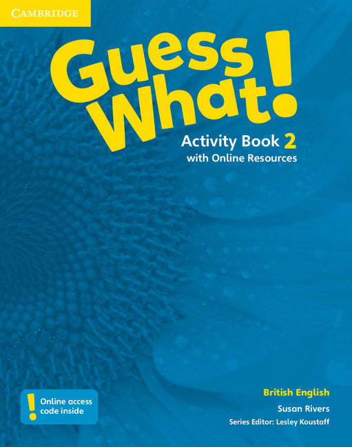 Guess What! Level 2 Activity Book with Online Resources British English (Multiple-component retail product) 9781107527911