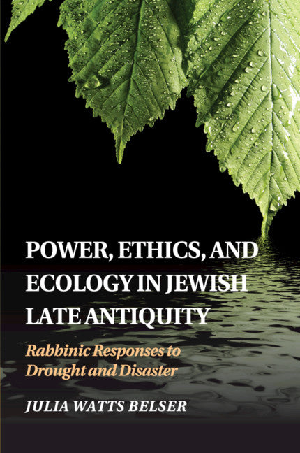 Power, Ethics, and Ecology in Jewish Late Antiquity; Rabbinic Responses to Drought and Disaster (Paperback / softback) 9781107533929