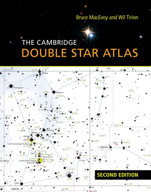 The Cambridge Double Star Atlas (Spiral bound) 9781107534209