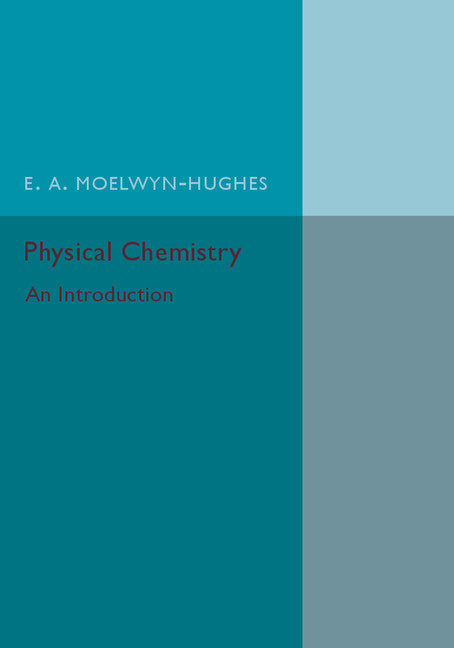 Physical Chemistry; An Introduction (Paperback / softback) 9781107536456