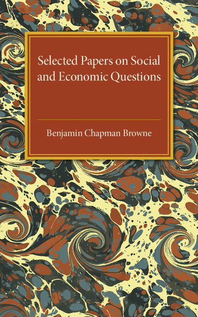 Selected Papers on Social and Economic Questions (Paperback / softback) 9781107536999
