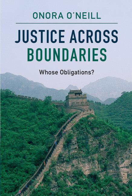 Justice across Boundaries; Whose Obligations? (Paperback / softback) 9781107538177