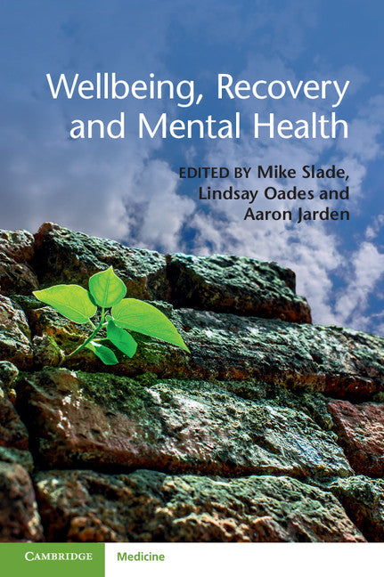 Wellbeing, Recovery and Mental Health (Paperback / softback) 9781107543058