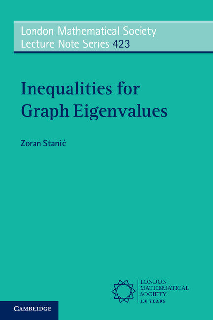 Inequalities for Graph Eigenvalues (Paperback / softback) 9781107545977