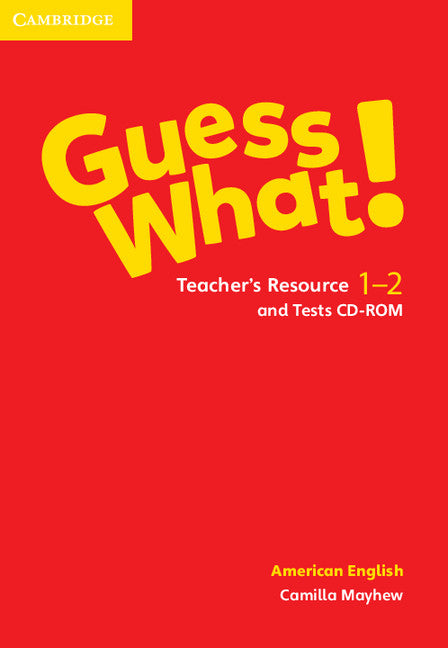 Guess What! American English Levels 1-2 Teacher's Resource and Tests CD-ROM (Multiple-component retail product, part(s) enclosed) 9781107556720
