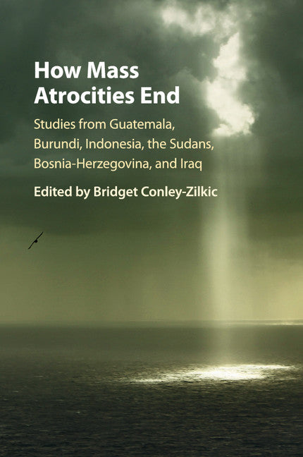 How Mass Atrocities End; Studies from Guatemala, Burundi, Indonesia, the Sudans, Bosnia-Herzegovina, and Iraq (Paperback / softback) 9781107561649