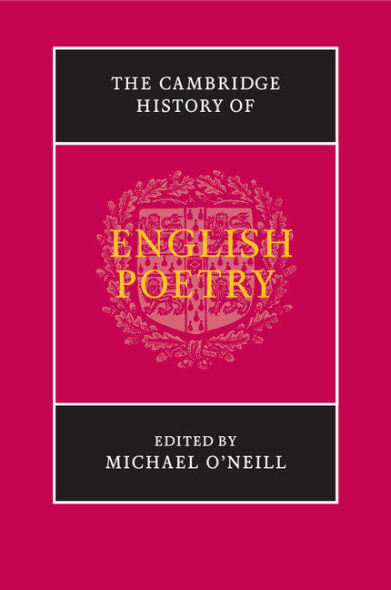 The Cambridge History of English Poetry (Paperback / softback) 9781107571808