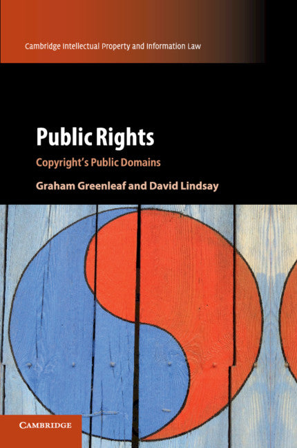 Public Rights; Copyright's Public Domains (Paperback / softback) 9781107592247