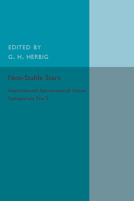 Non-Stable Stars (Paperback / softback) 9781107593602