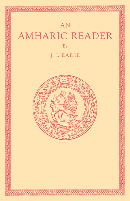 An Amharic Reader (Paperback / softback) 9781107601338