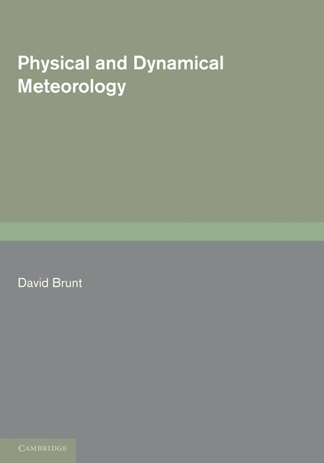 Physical and Dynamical Meteorology (Paperback / softback) 9781107601437