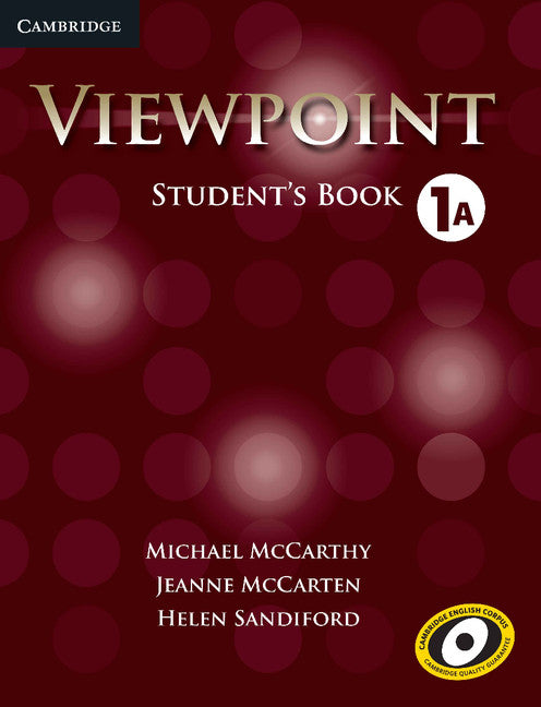 Viewpoint Level 1 Student's Book A (Paperback / softback) 9781107601512