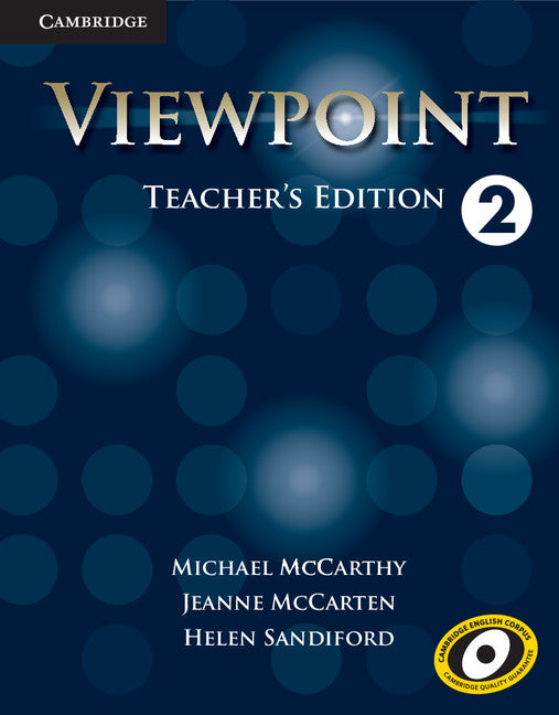 Viewpoint Level 2 Teacher's Edition with Assessment Audio CD/CD-ROM (Multiple-component retail product, part(s) enclosed) 9781107601567